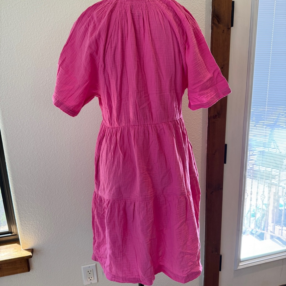 GAP Pink Midi Dress - Picture 8 of 9